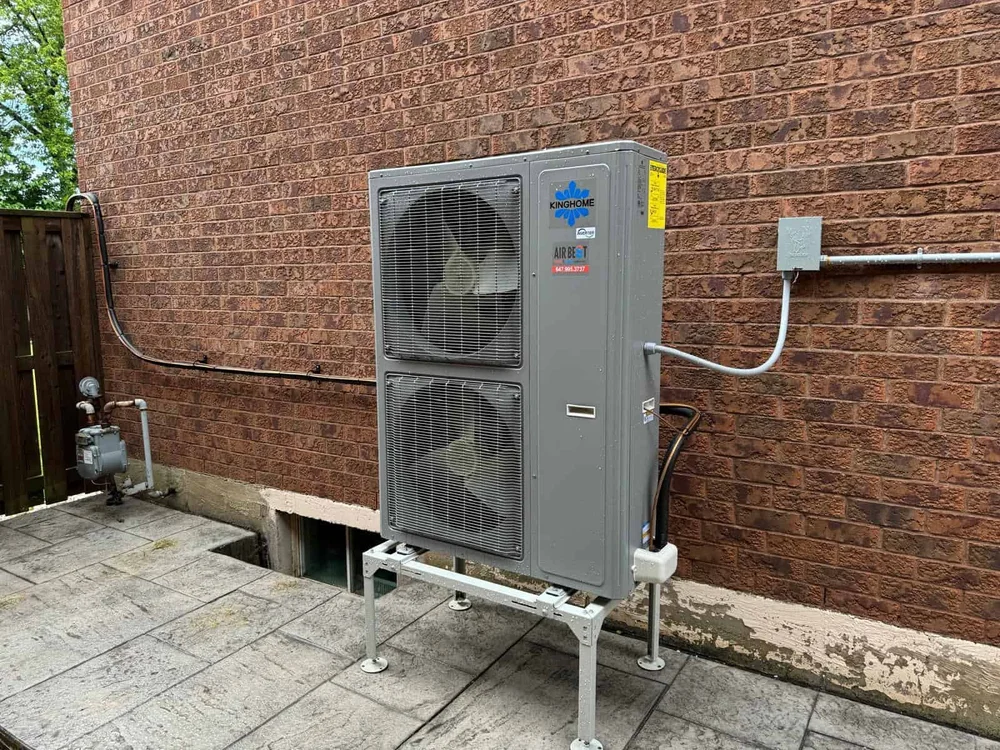 AirBest project photo, HVAC installation