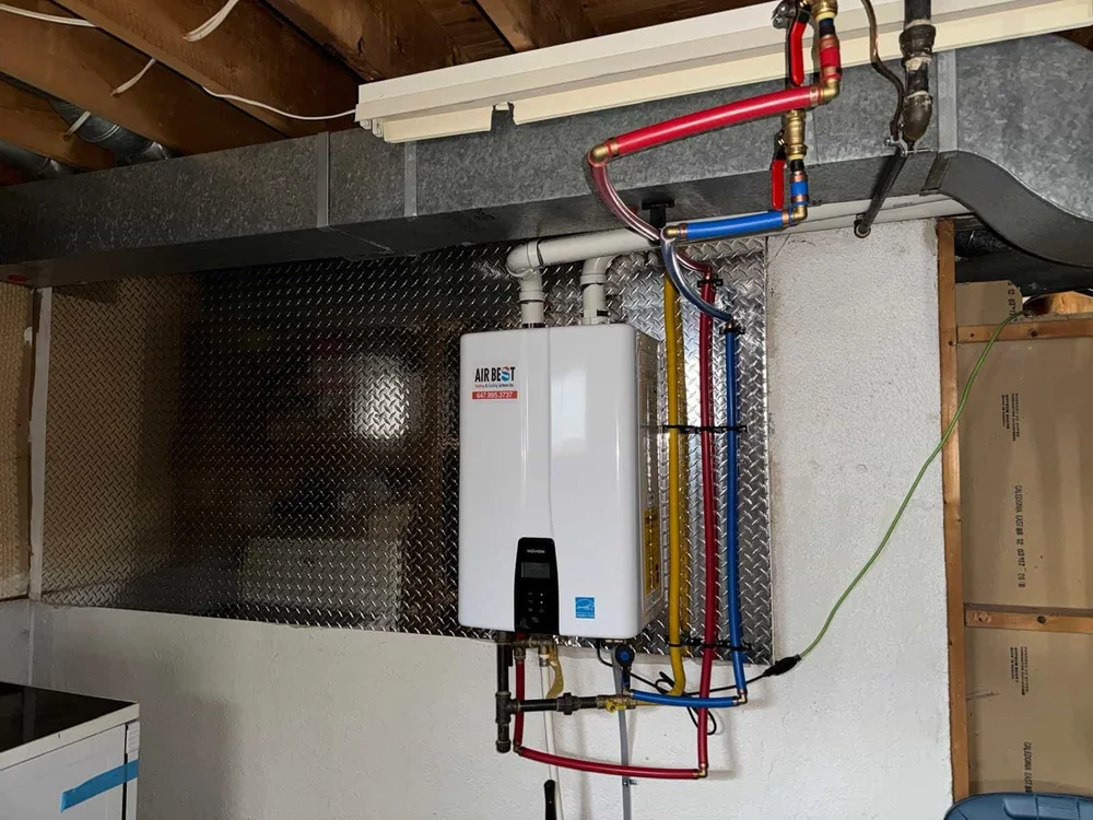 AirBest project photo, HVAC installation
