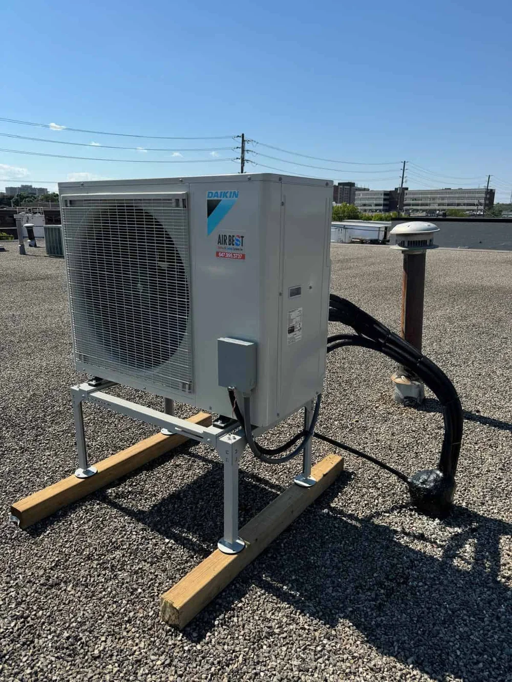 AirBest project photo, HVAC installation