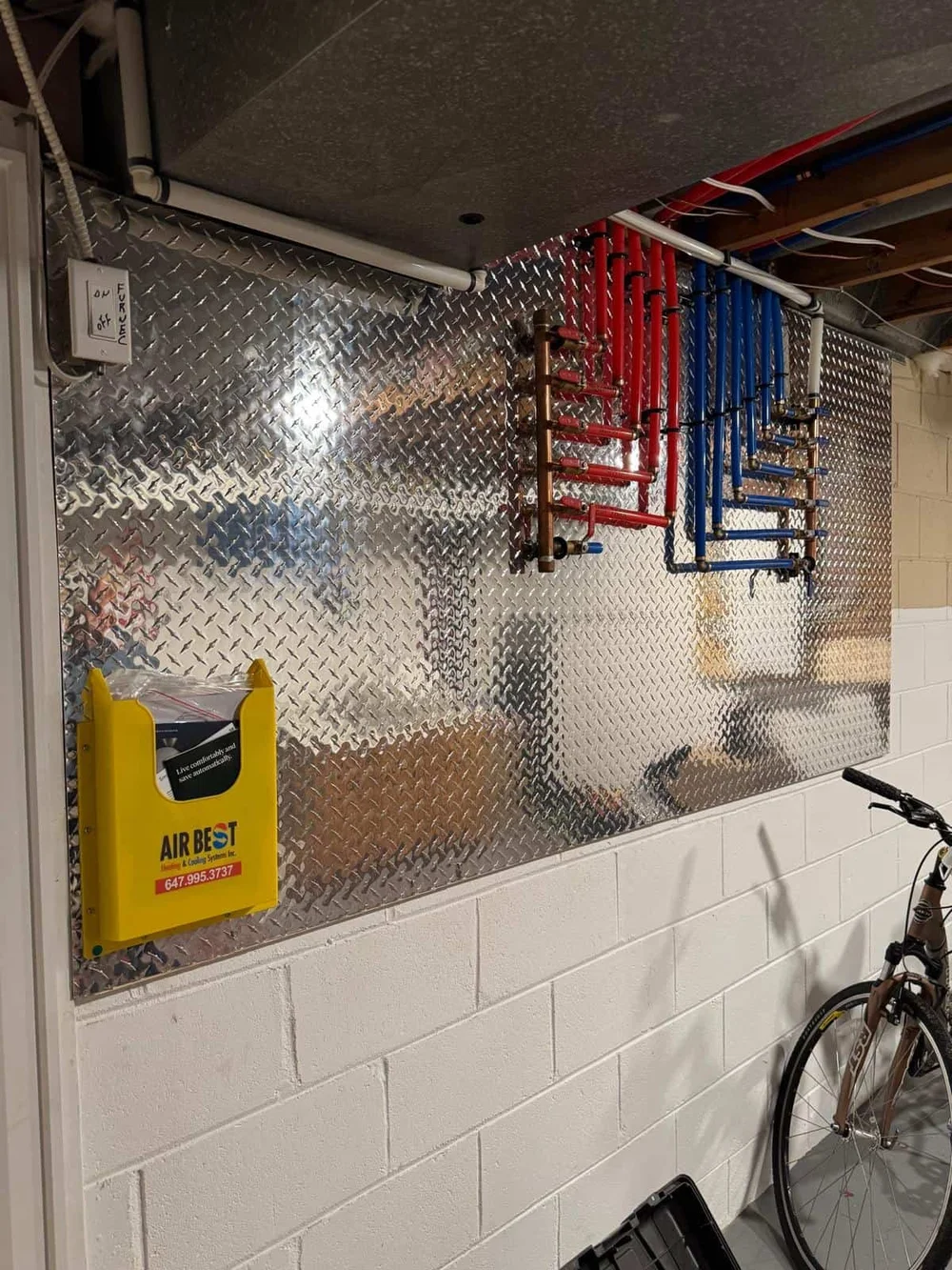 AirBest project photo, HVAC installation